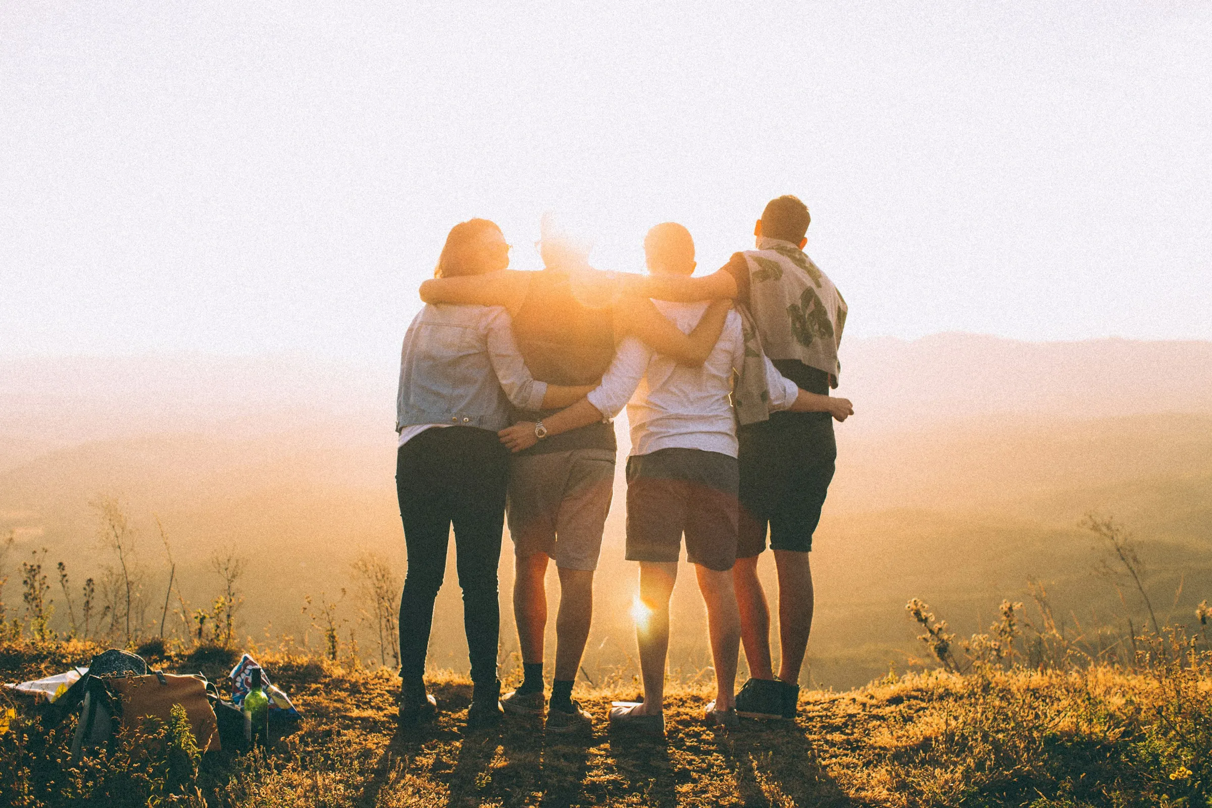 Gerações de uma família reunidas